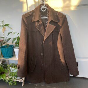 Wool Blended brown jacket